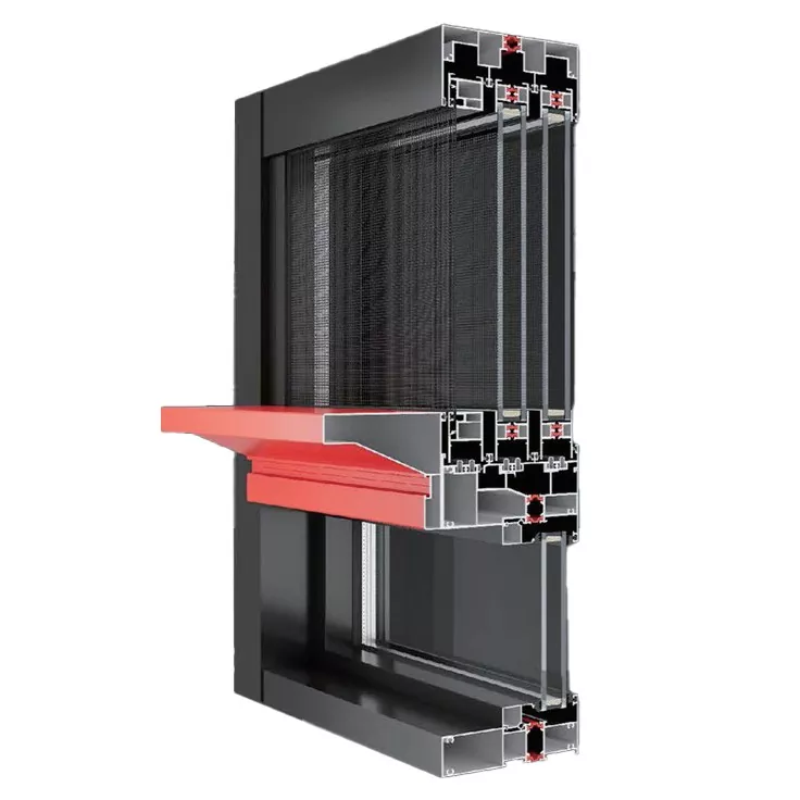 3 jejak tingkap gelongsor aluminium